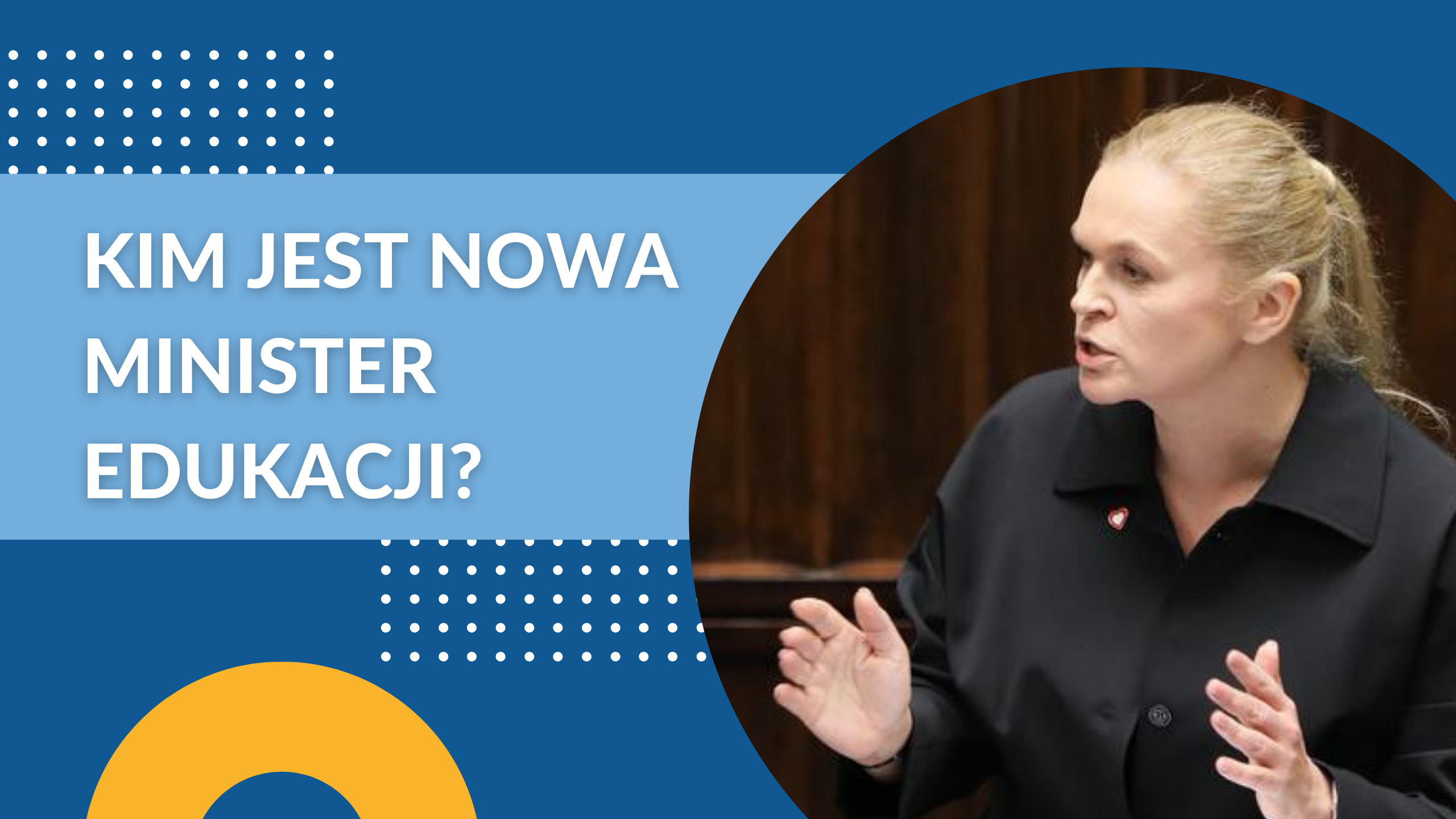 Kim jest nowa Minister Edukacji Barbara Nowacka?